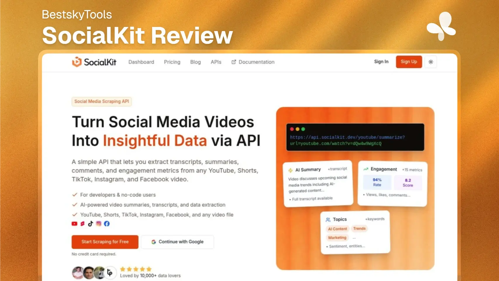SocialKit Review: The Unified Social Media Data API